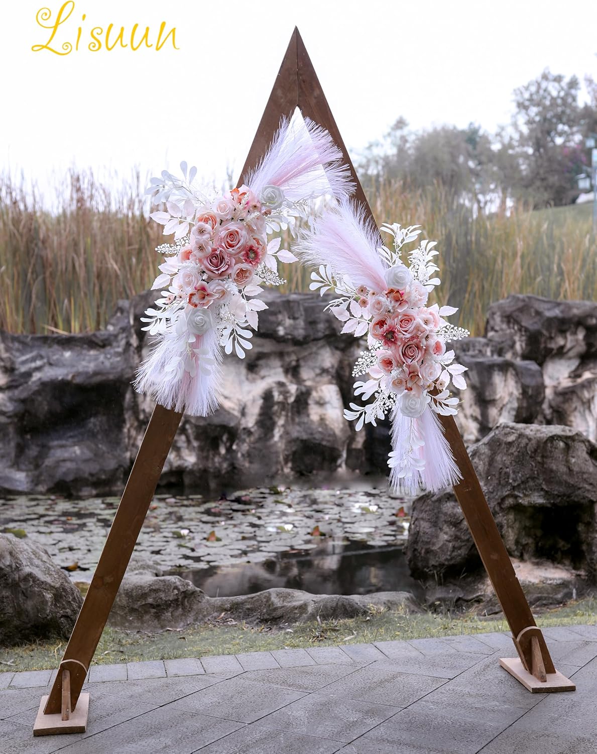 Wedding Arch Flowers, Artificial Flowers for Decoration, Large Flower Swag for Boho Styles Wedding
