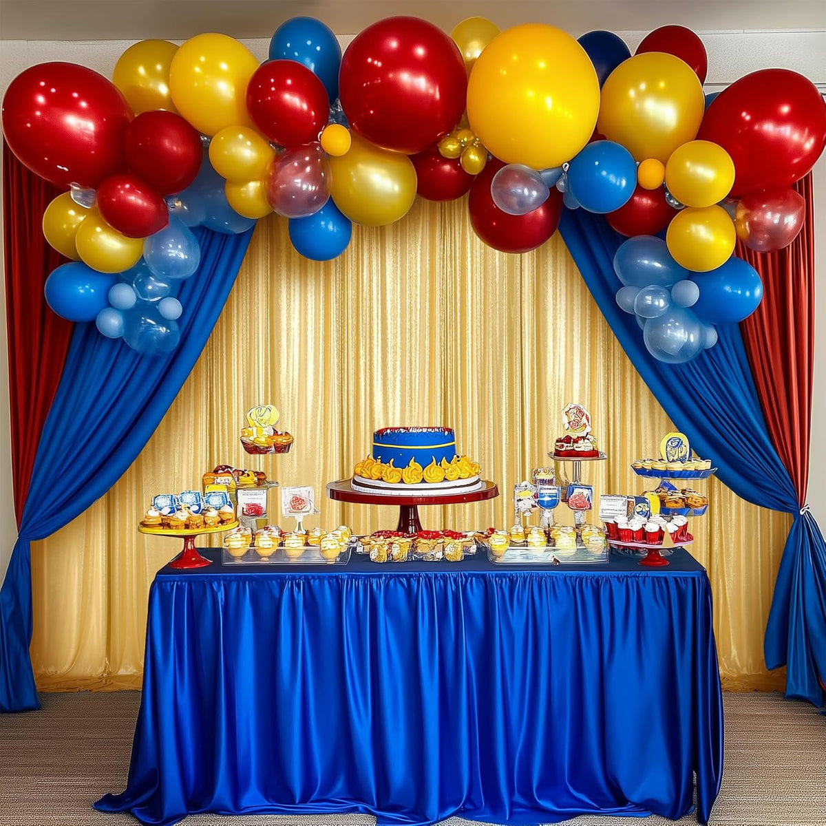 20x10ft Thick Gold Glitter Backdrop Curtain Panels for Parties, Wrinkle Free Sparking Sequin