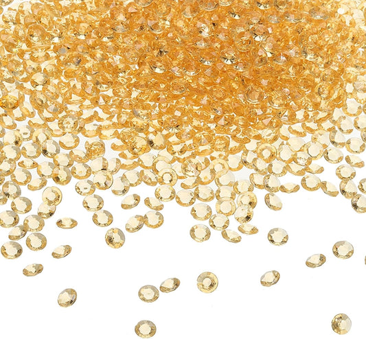 PATIKIL 4000 Pcs Wedding Table Scatter Confetti Crystals 6mm Acrylic Diamonds Vase Fillers Gems for