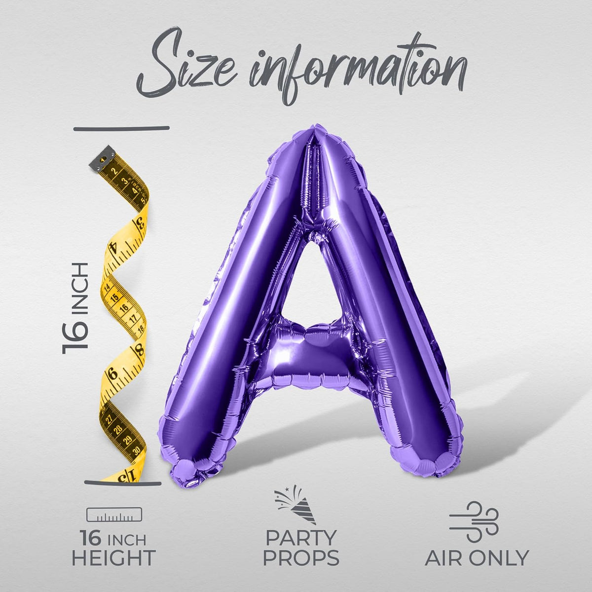 Letter Balloons - LETS GO GIRLS 16" Inch Alphabet Letters Foil Mylar Balloon Bachelorette or Hen