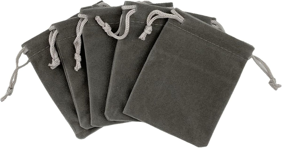 Palmhomee Pack of 48 3x4 Inch Velvet Drawstring Bags Gift Bag Velvet Pouch For Jewelry Wedding and