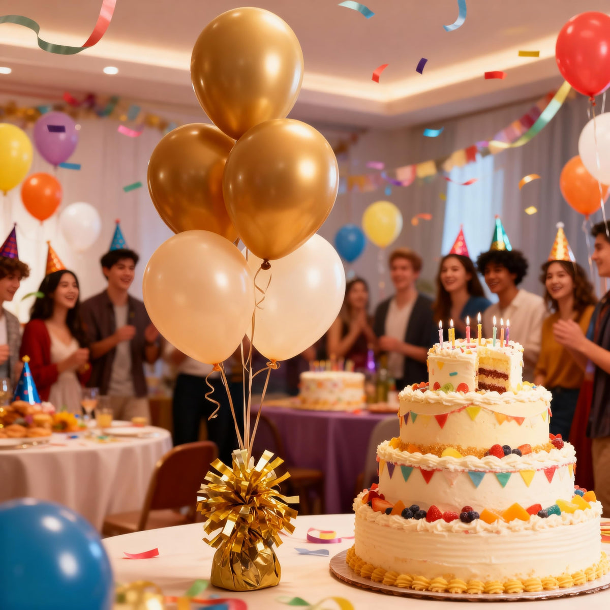 Moretreat balloon weights are perfect for parties, birthdays, weddings. Each pack includes 6PCS