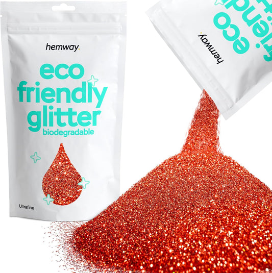Hemway Eco Friendly Biodegradable Glitter 100g / 3.5oz Bio Cosmetic Safe Sparkle Vegan for Face