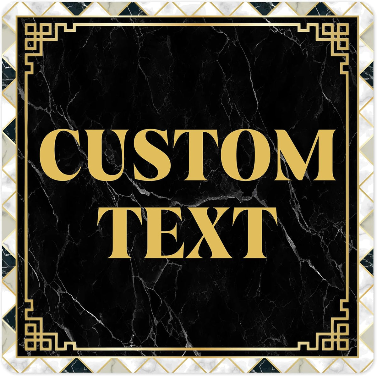 Custom Sign, Custom Street Sign, 11 Font Colors, 13 Font Styles, 4 Hole Options, 22 Sizes, 18x18