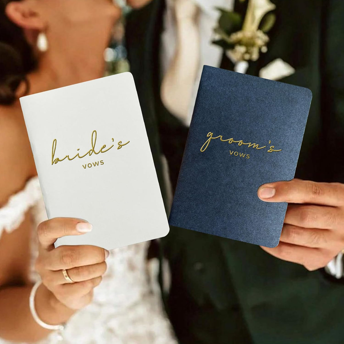 Vow Books His and Hers Wedding Vow Books Bride and Groom Vow Books Wedding Essentials Wedding