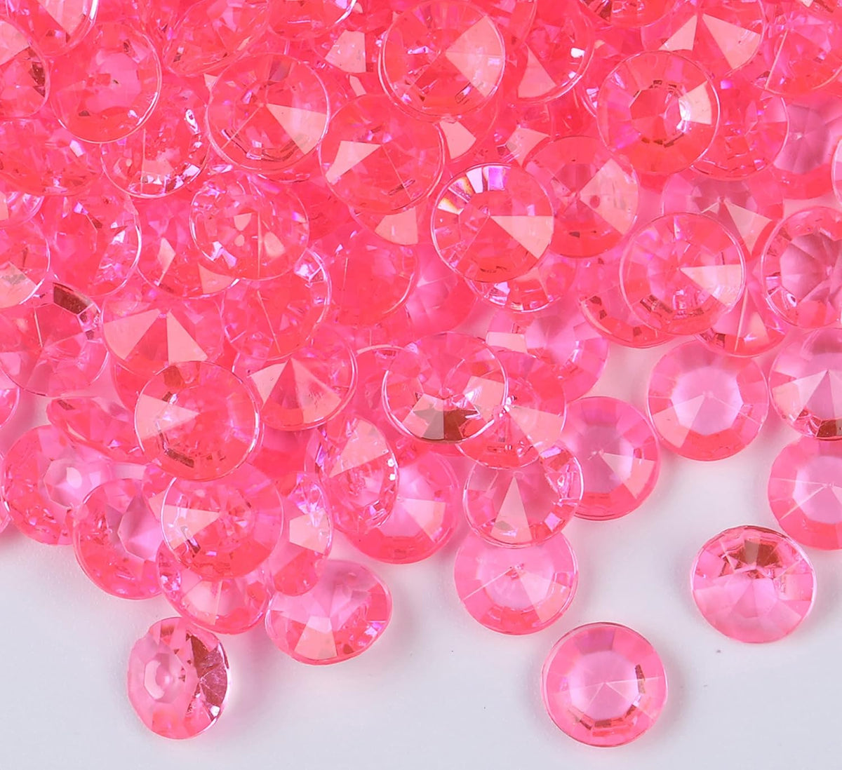 1000pcs/ Pack Wedding Table Acrylic Diamond Scatter Crystals Confetti Acrylic Gems Vase Fillers