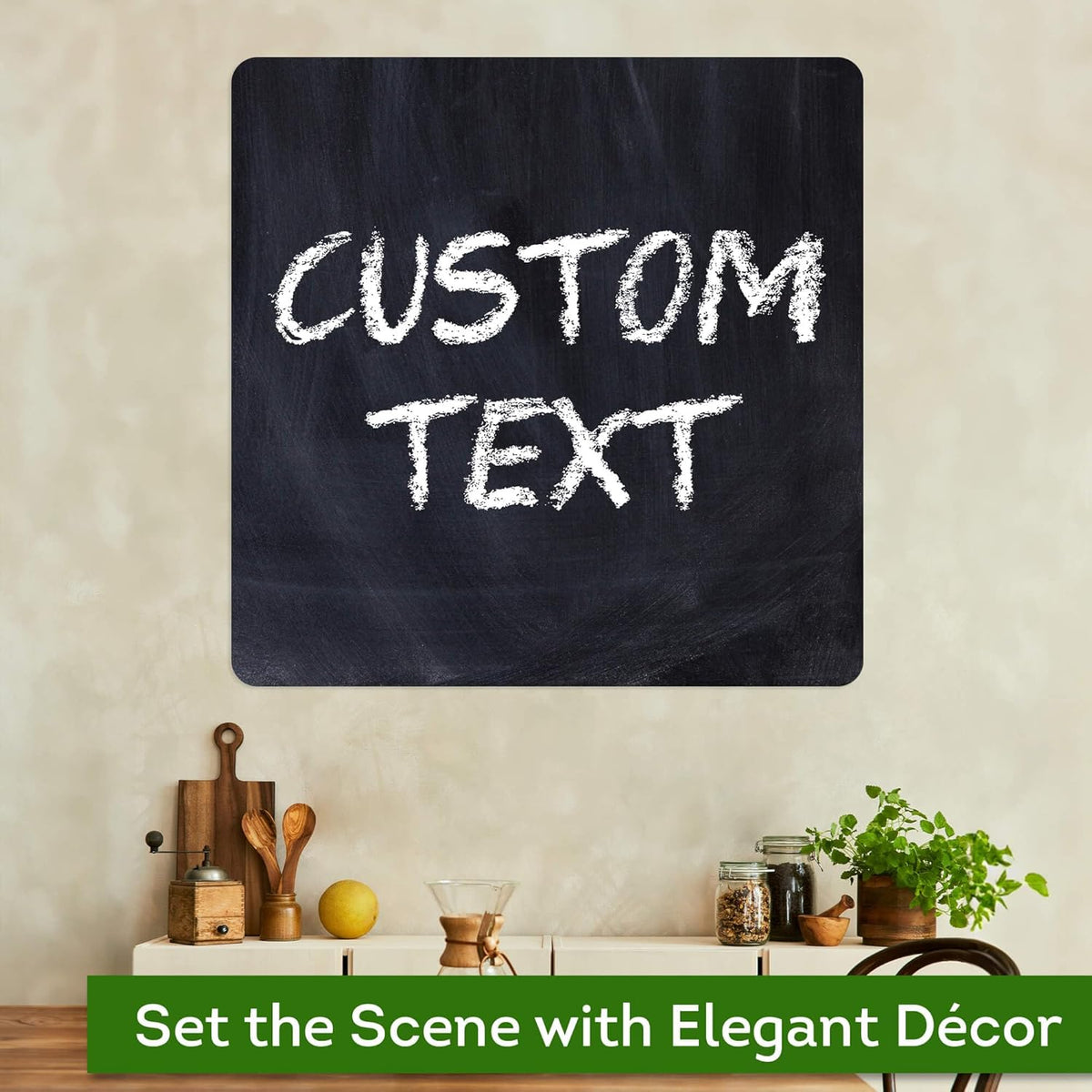 Custom Sign, Custom Street Sign, 11 Font Colors, 13 Font Styles, 4 Hole Options, 22 Sizes, 36x36