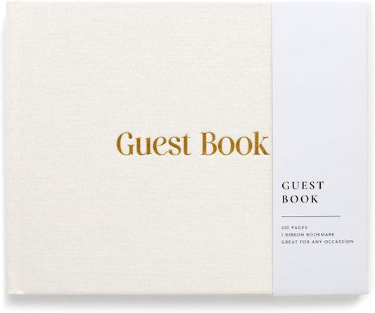 Lamare Wedding Guest Book – Elegant Guest Book for Party, Baby Shower Guest Book & Polaroid Guest