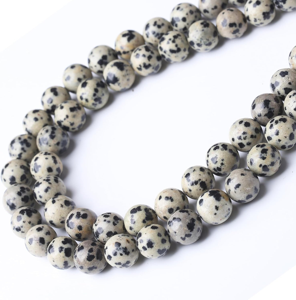 Quail Egg Stone Beads Gemstone Round Crystal Energy Jade Beads Stone Beads for Jewelry Making DIY
