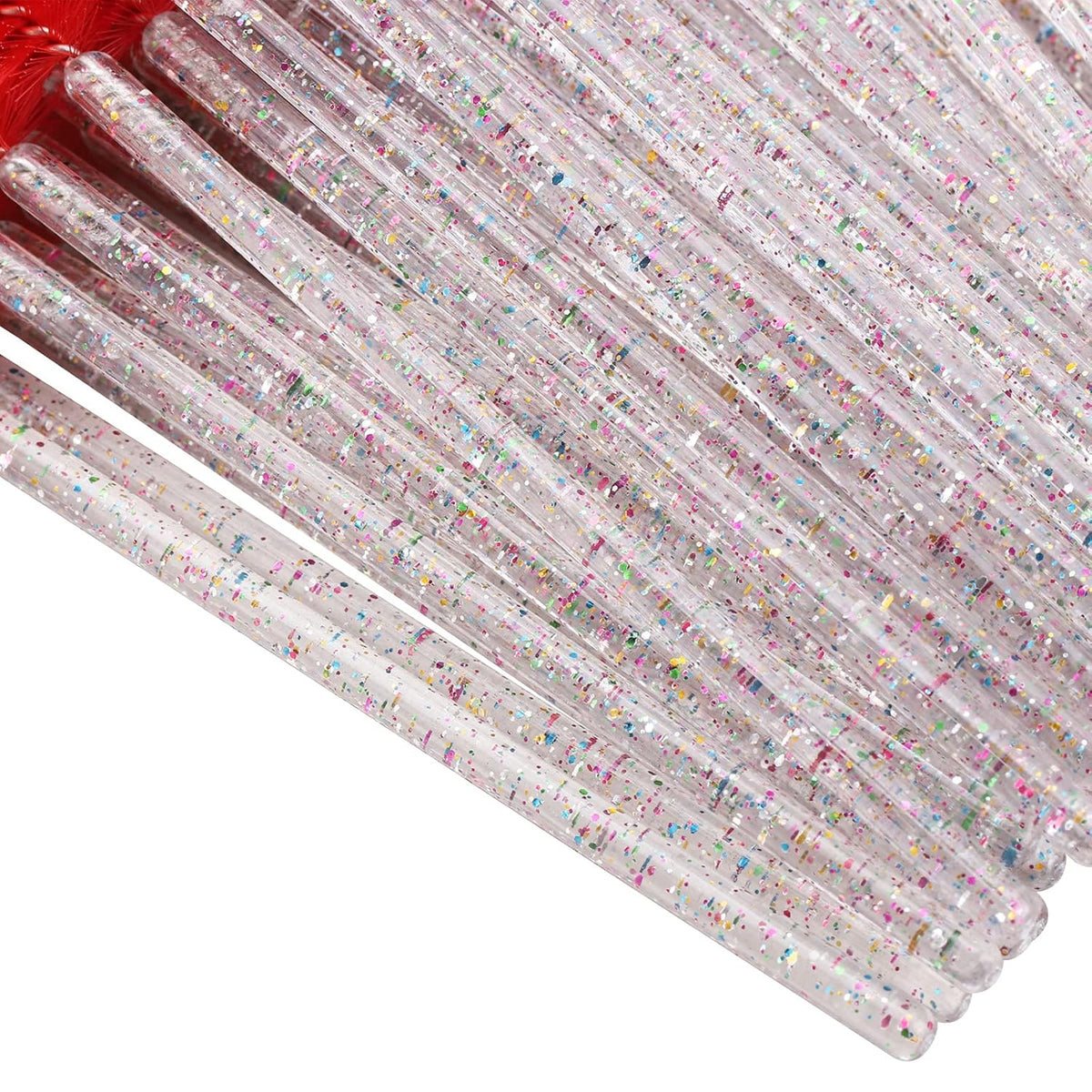 BTYMS 100 Pieces Disposable Mascara Wands Lash Spoolies Eyelash Brush Brow Spoolies Eyebrow Brush