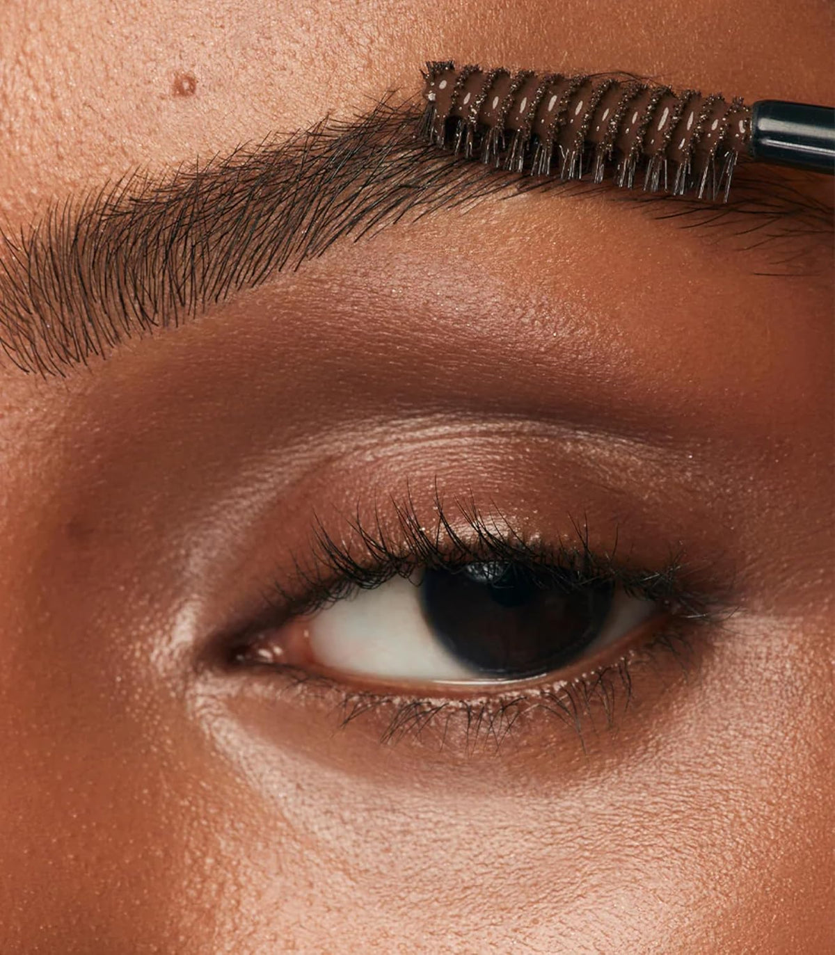 MAKE Beauty Infinite Hold Brow Tint. Brown Eyebrow Gel with Brush. Sculpt, Define, and Set Eyebrows