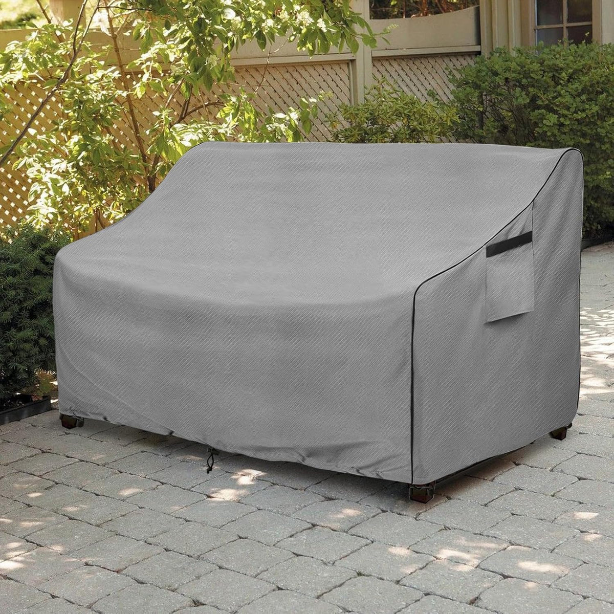 okcool Heavy Duty Patio Sofa Cover, 100% Waterproof 3-Seater Outdoor Sofa Cover Fits up to 85W x