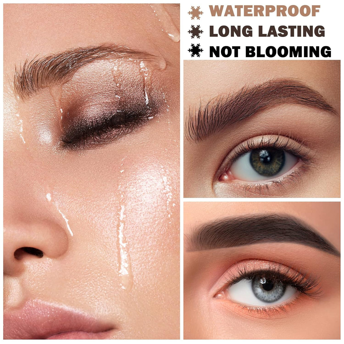 Eyebrow Pomade Cream,Brow Pomade Gel Naturally Long Lasting Waterproof,Delicate and Smooth Eye Brow