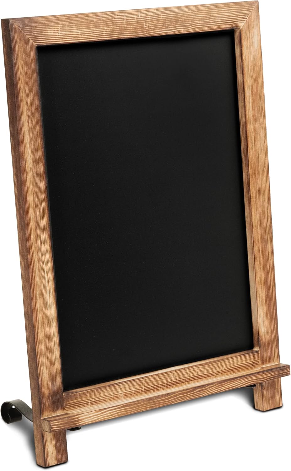 Rustic Torched Tabletop Chalkboard Sign/Hanging Magnetic Wall Chalkboard/Small Countertop