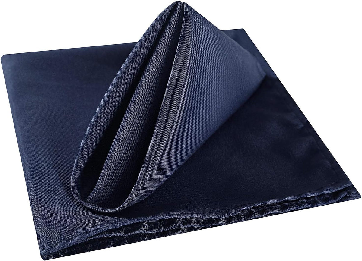 Cloth Napkins 20x20 inch Washable Polyester Dinner Napkins Soft Table Napkins for Wedding Party
