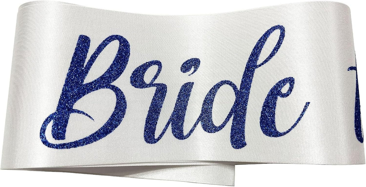 Bride to Be Sash Blue, Bride Sash Bachelorette Party Bridal Shower Sashes Bachelor Decorations Just