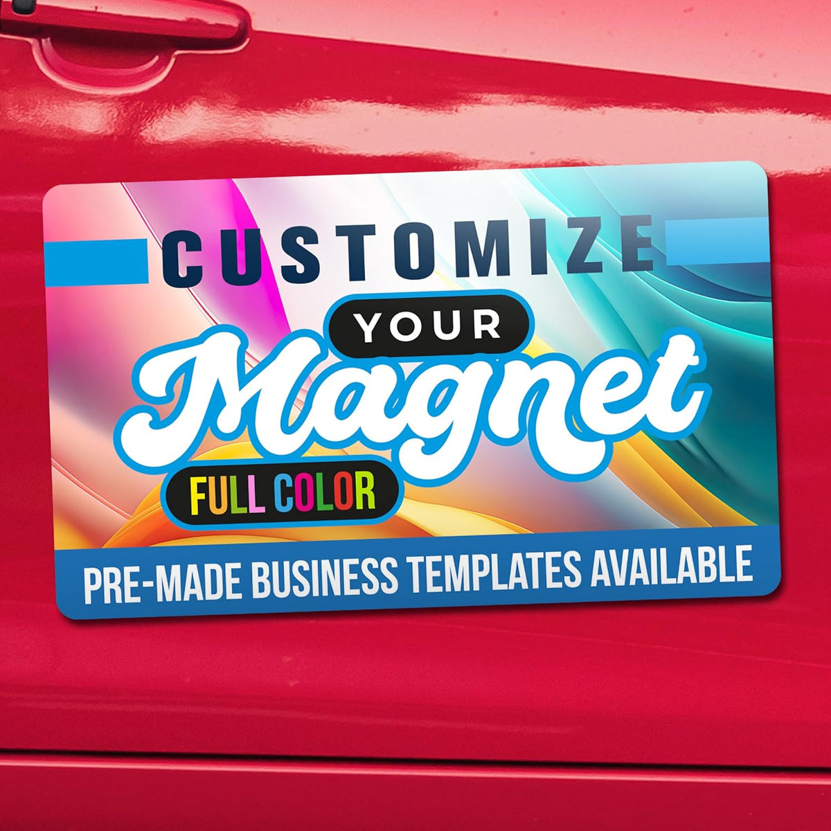 Custom Car Magnets for Business— Personalized Vehicle Magnetic Signs for Cars, Trucks — Customized