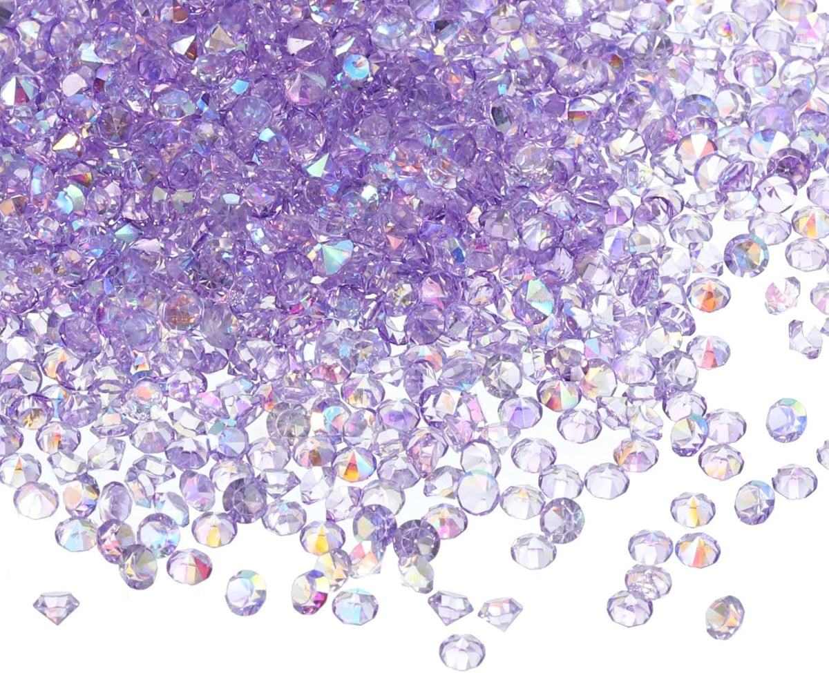 PATIKIL 14000Pcs Wedding Table Scatter Confetti Crystals 3mm Acrylic Diamonds Vase Fillers Gems for