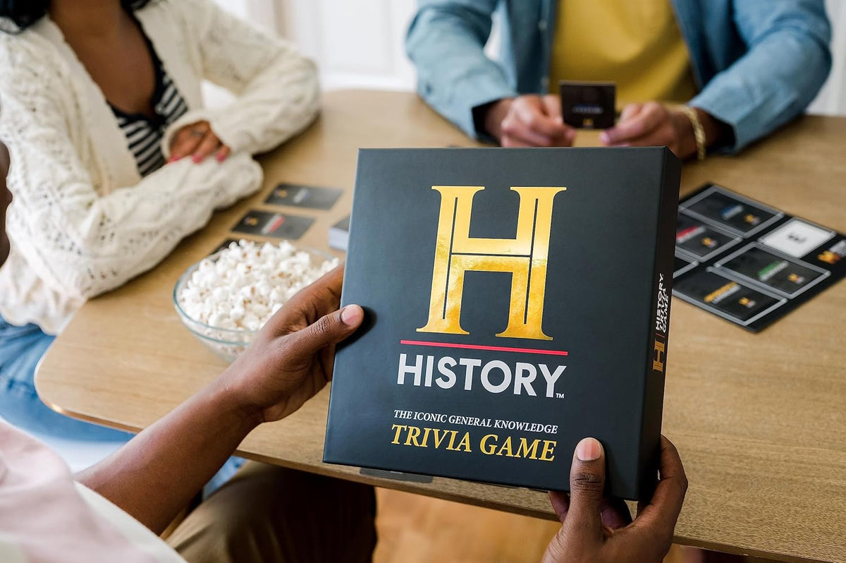 HISTORY Channel Trivia Game - 2000+ Fun General Knowledge Questions for Adults, Family and Teens in