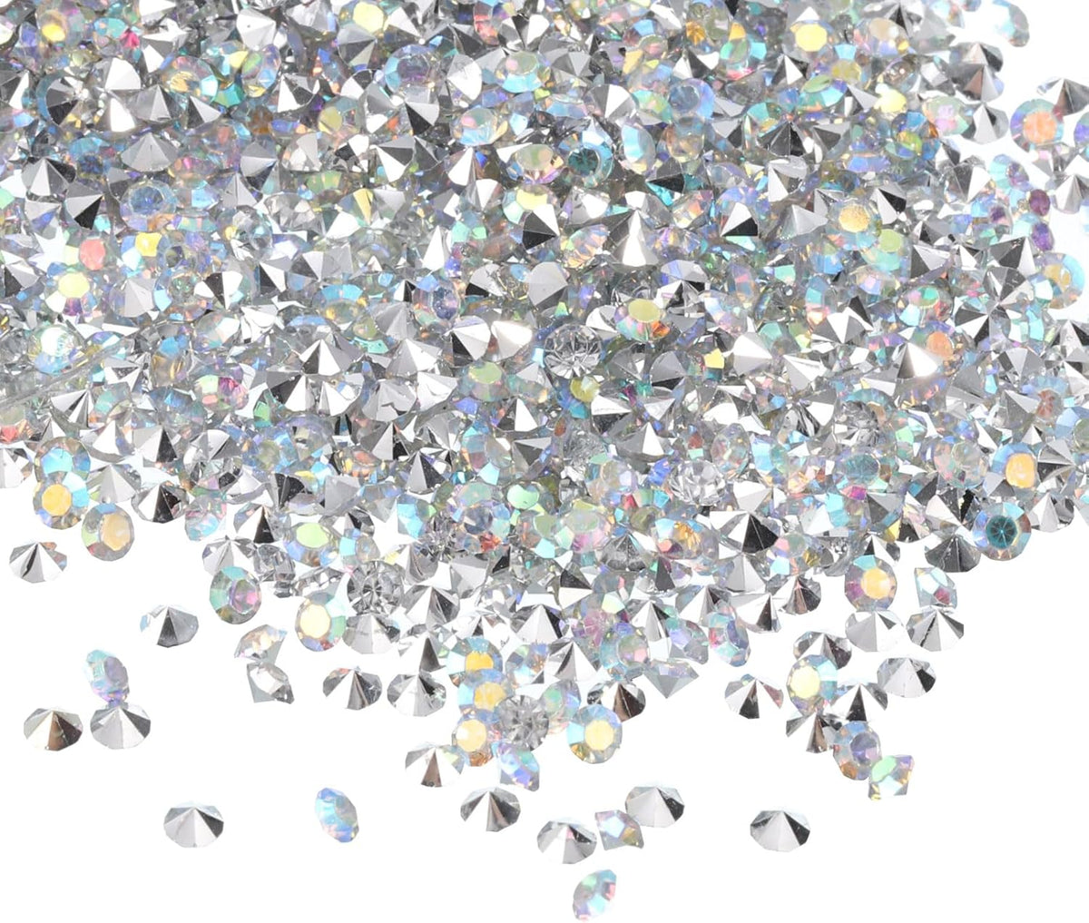 PATIKIL 14000Pcs Wedding Table Scatter Confetti Crystals 3mm Acrylic Diamonds Vase Fillers Gems for