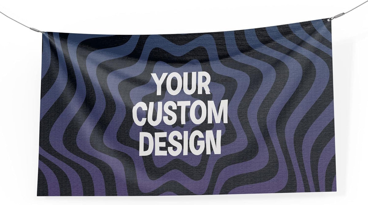 Custom Banner Large By Dreamcontroller | Personalize Polyester Wall Hanging Banner Sign For Outdoor
