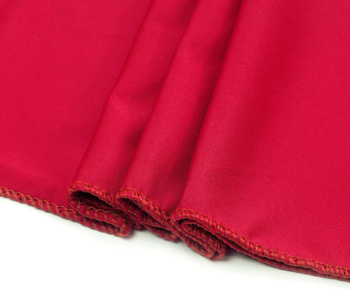 MDS Pack of 100 Spandex Chair Sashes Bows Elastic Stretch Dining Chair Bands Ties Without Slider