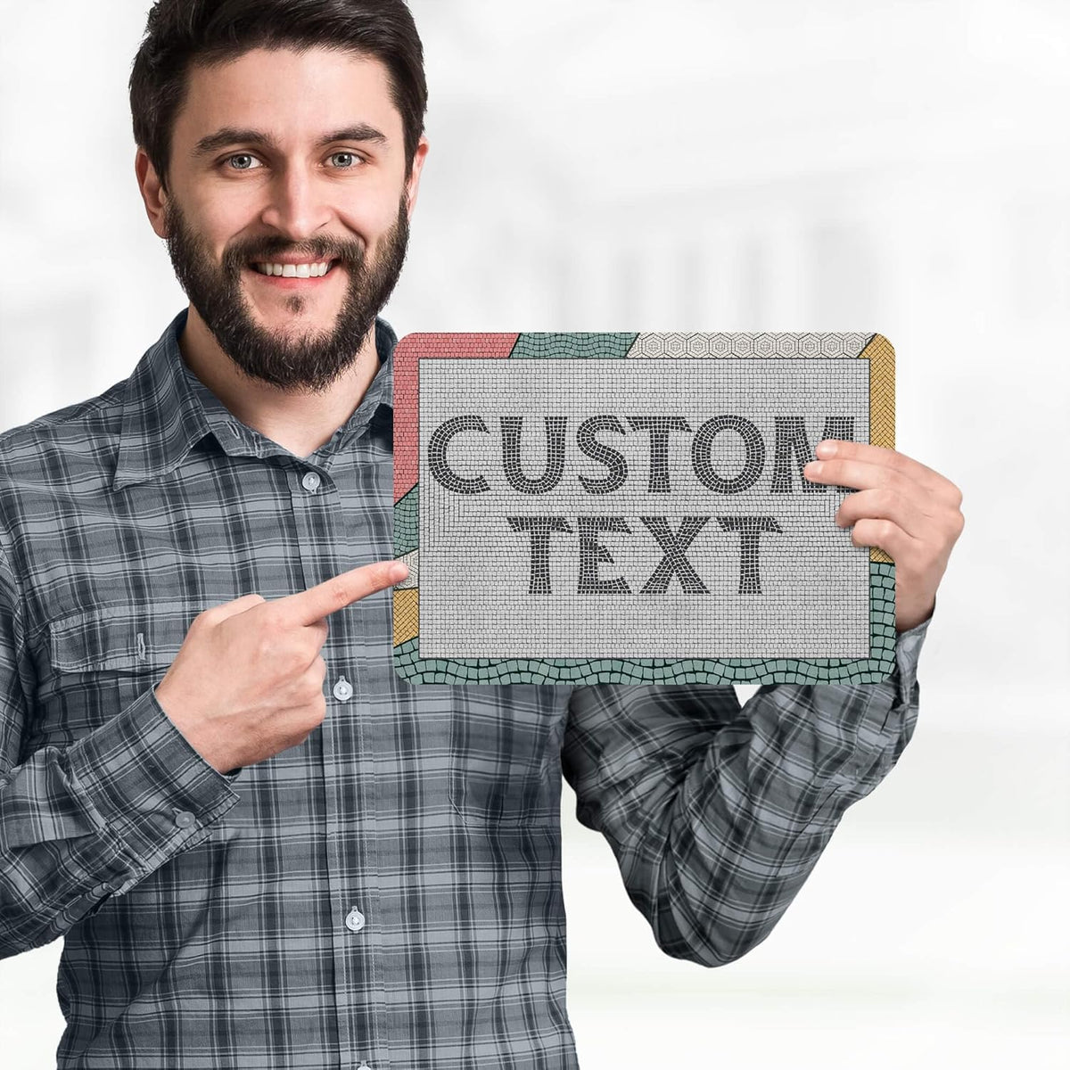 Custom Sign, Custom Street Sign, 11 Font Colors, 13 Font Styles, 4 Hole Options, 22 Sizes, 7x10