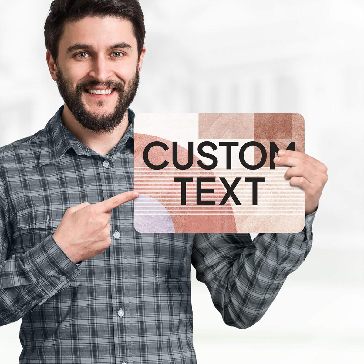 Custom Sign, Custom Street Sign, 11 Font Colors, 13 Font Styles, 4 Hole Options, 22 Sizes, 7x10