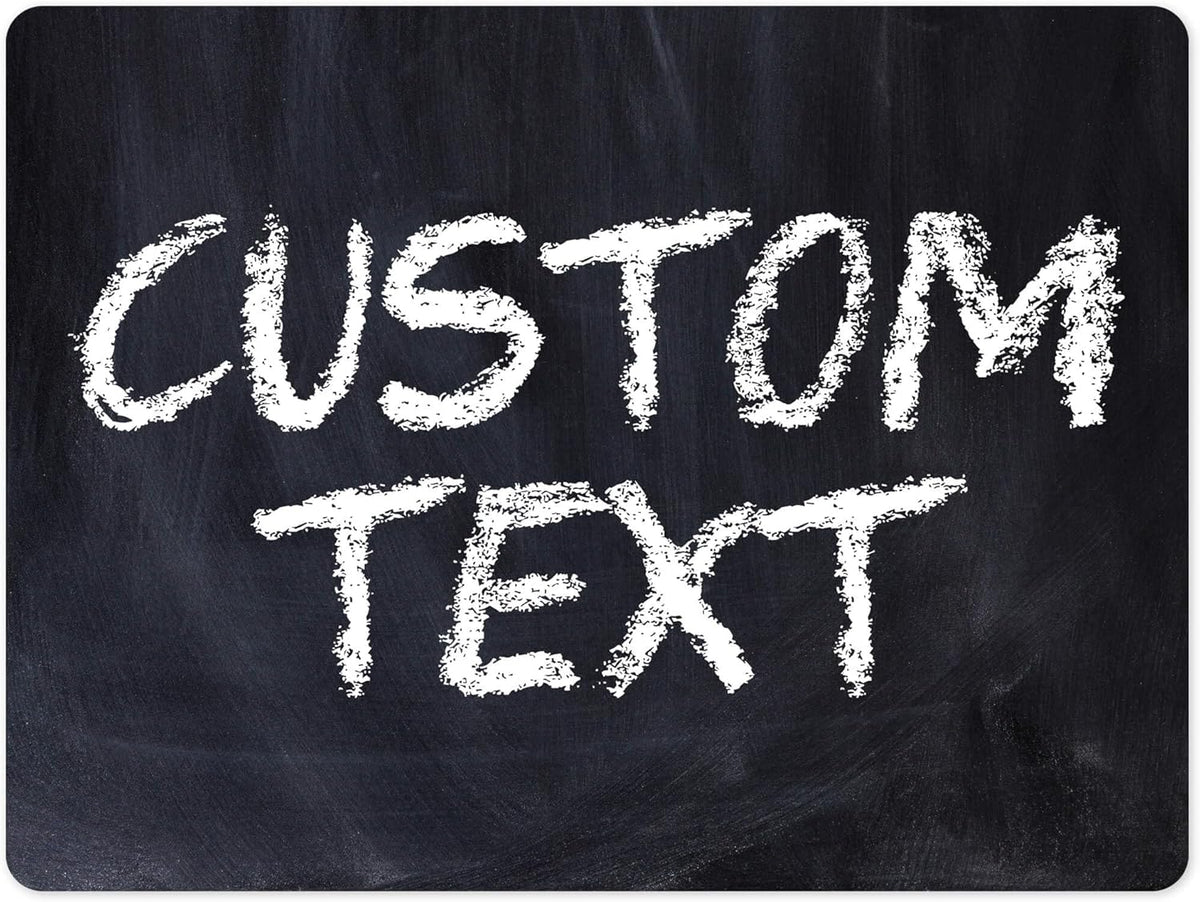 Custom Sign, Custom Street Sign, 11 Font Colors, 13 Font Styles, 4 Hole Options, 22 Sizes, 18x24