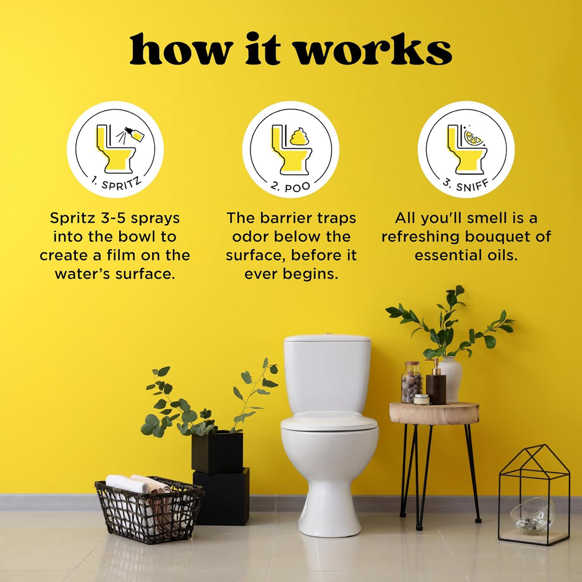 Poo-Pourri Before-You-Go Toilet Spray, Original Citrus, 8 Fl Oz, Up to 400 Uses, Bathroom Odor