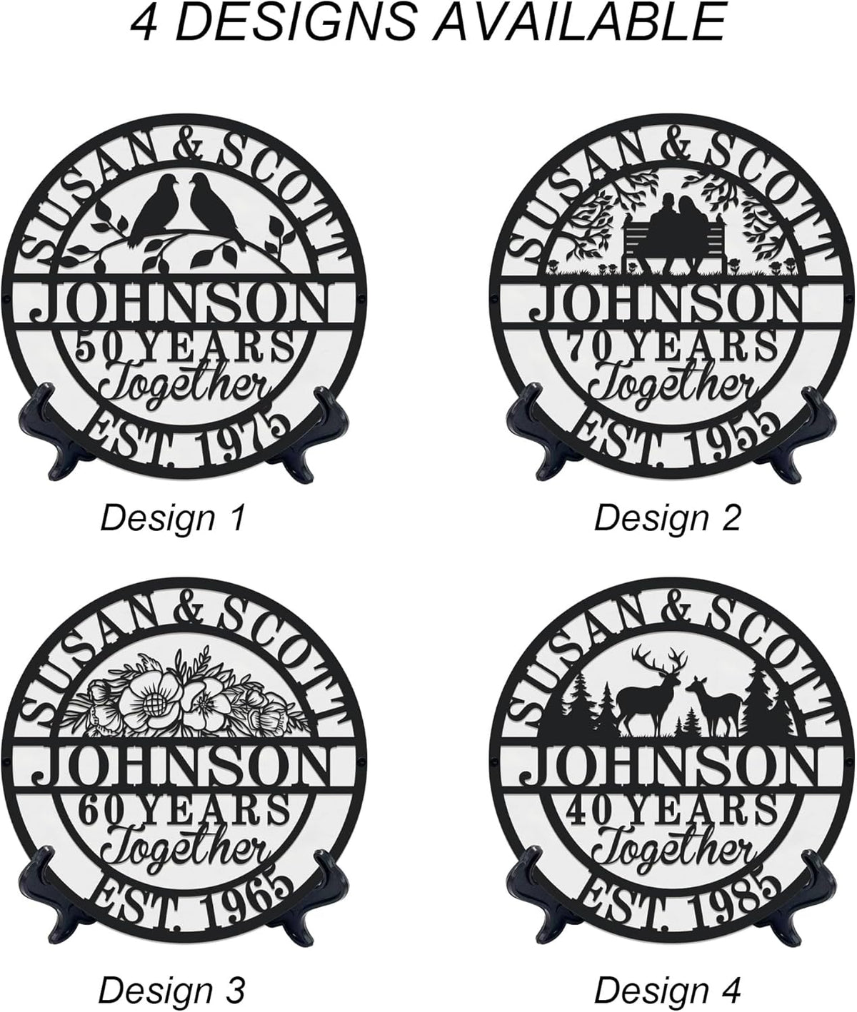 Personalized Christmas Gifts 2025 Best Housewarming Gifts Custom 50th or Any Year Wedding