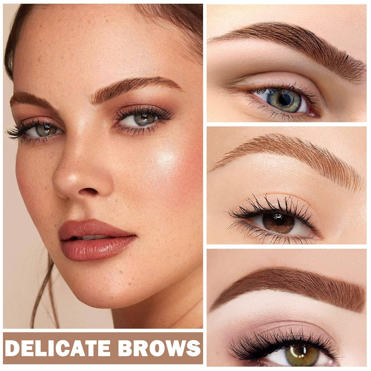 Eyebrow Pomade Cream,Brow Pomade Gel Naturally Long Lasting Waterproof,Delicate and Smooth Eye Brow