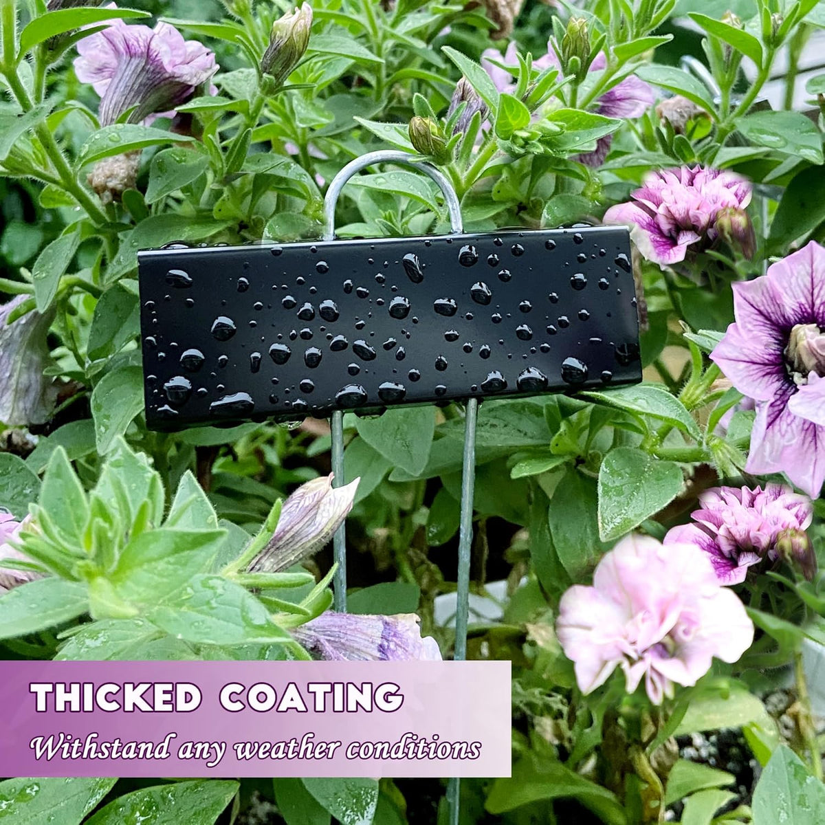 FORUP Metal Plant Labels, 30 Pack Garden Label Markers, Weatherproof Garden Stake Tags, Reusable