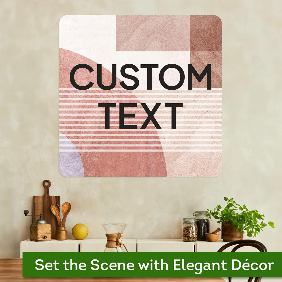 Custom Sign, Custom Street Sign, 11 Font Colors, 13 Font Styles, 4 Hole Options, 22 Sizes, 30x30