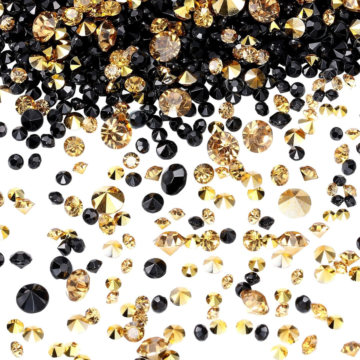 10000 Clear Wedding Table Scatter Confetti Crystals Acrylic Diamonds Rhinestones for Table
