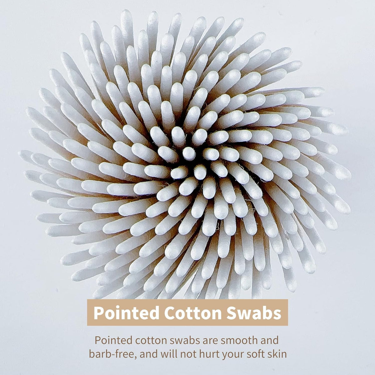 600PCS Pointed Cotton Swabs - Precision Tip Cotton Swabs - 4 Inch Microblading Cotton Swabs