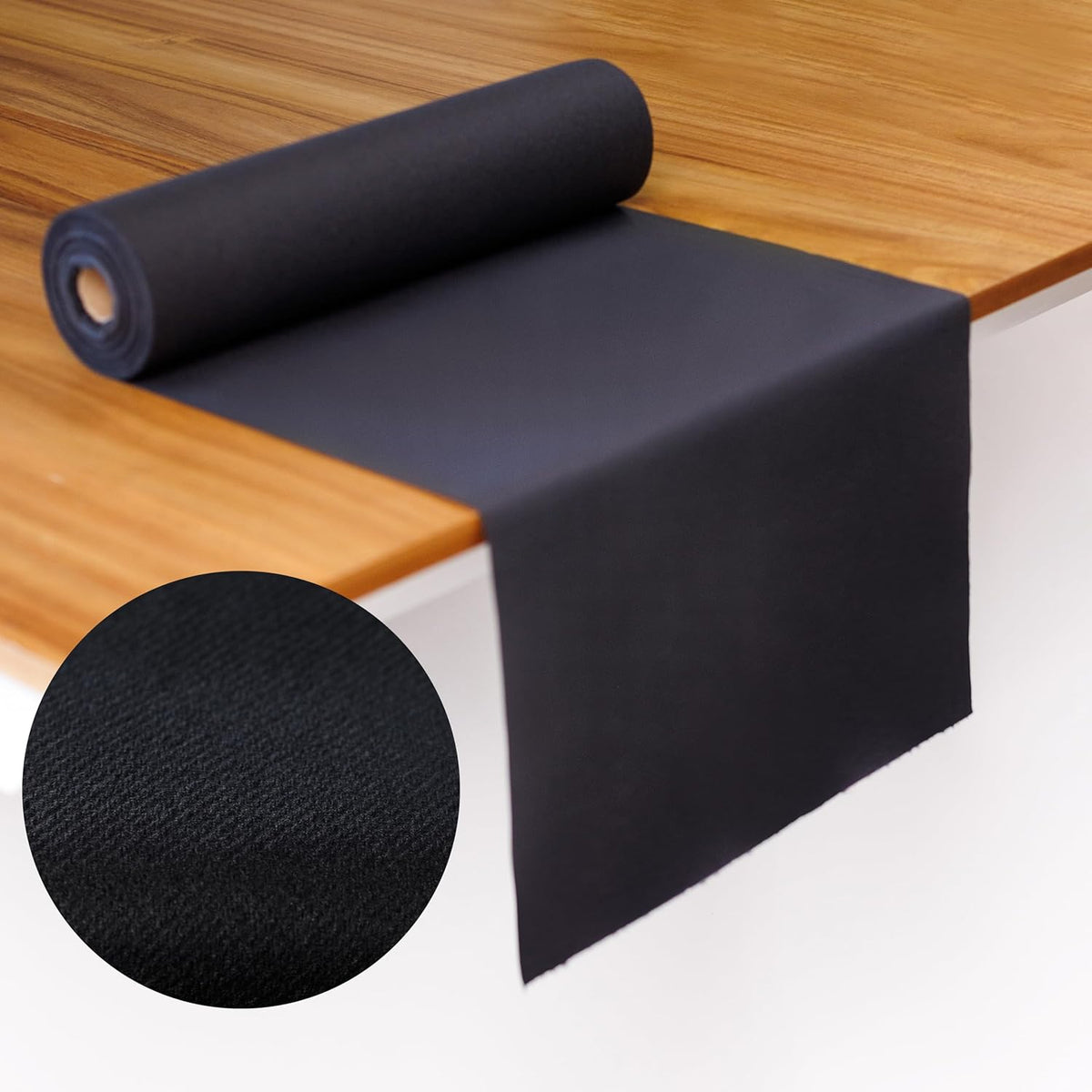 American Homestead Paper Table Runner Roll - 78 ft. Disposable Linen-Like Table Cover Roll - 20
