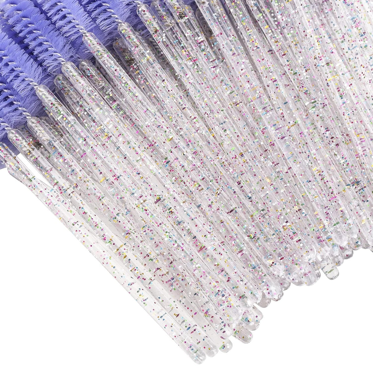 BTYMS 200 Pcs Disposable Mascara Wands Lash Applicator Brush Brow Spoolies for Eyelash Extension