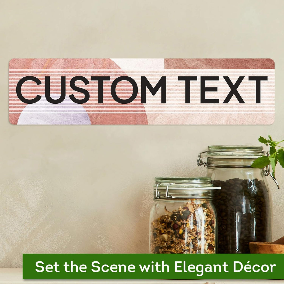 Custom Sign, Custom Street Sign, 11 Font Colors, 13 Font Styles, 4 Hole Options, 22 Sizes, 3x12