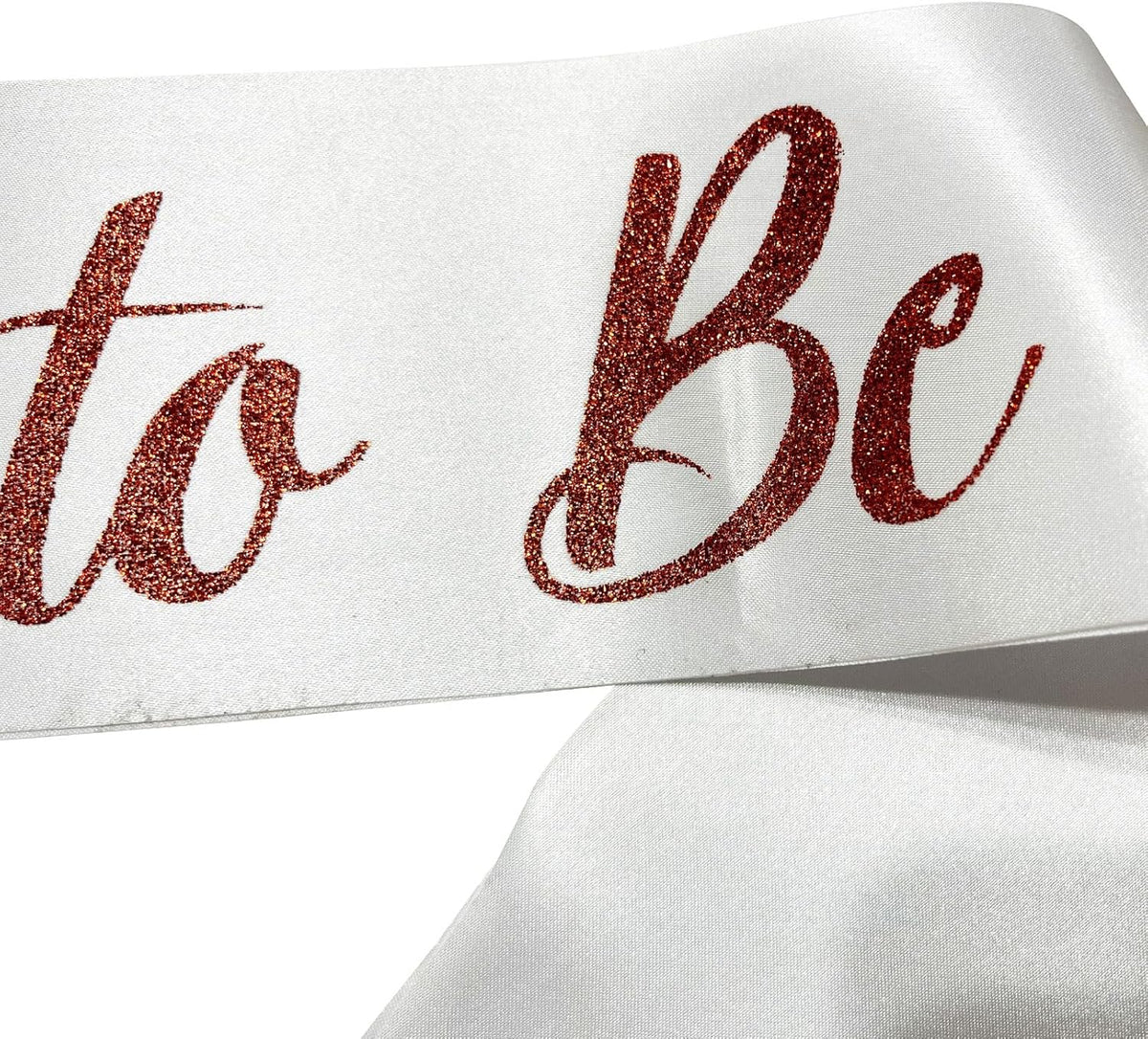 Bride to Be Sash, Bride Sash Bachelorette Party Bridal Shower Sashes Bachelor Decorations Just