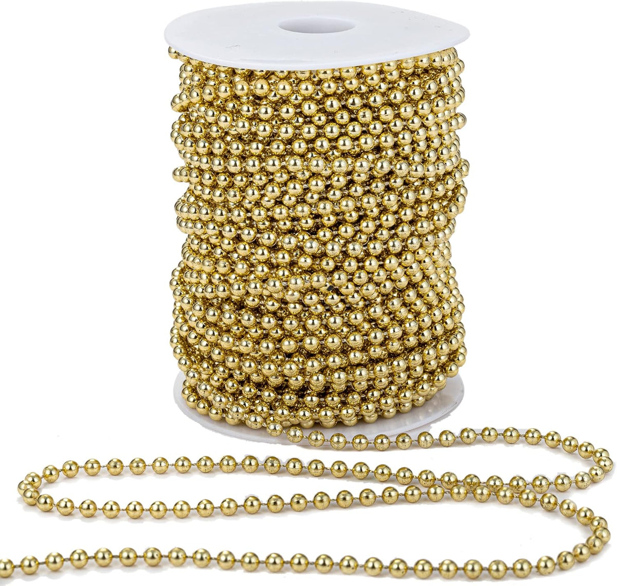 5mm Crafts Faux Pearl Beads Garland Pearl Bead Roll Strand of Pearls to Decorate Floral