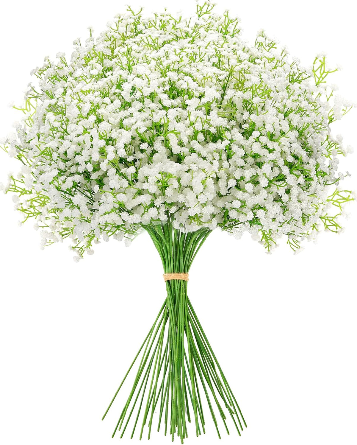 Babys Breath Artificial Flowers, Real Touch Babys Breath Flowers Artificial Bulk for Wedding Decor