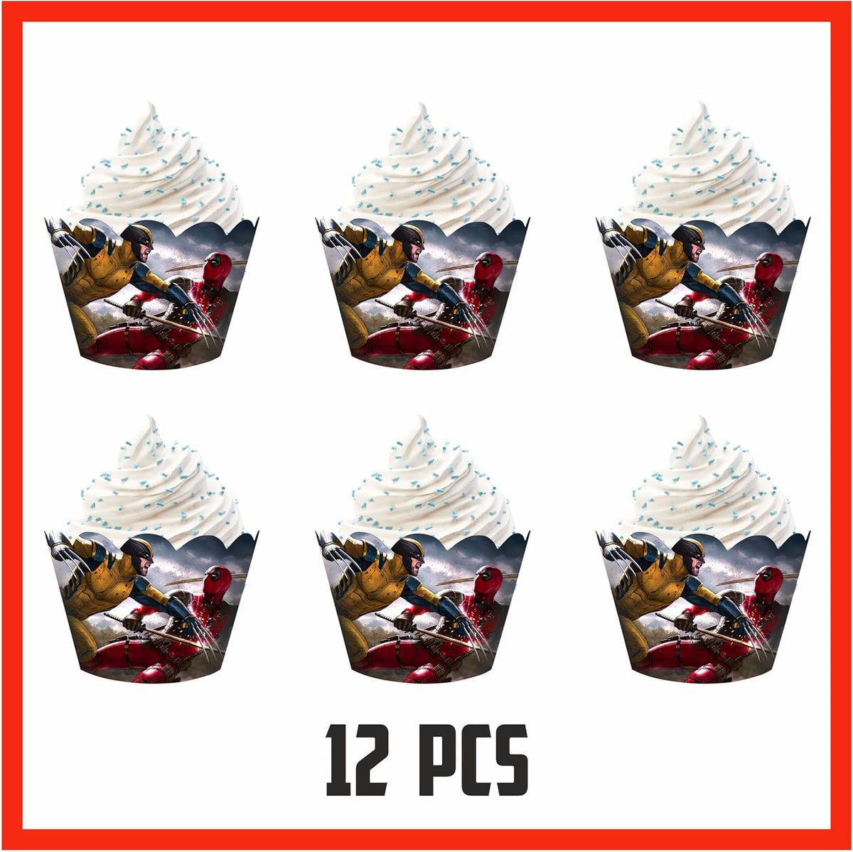Dedpol Cupcake wrapper - Birthday Decorations.