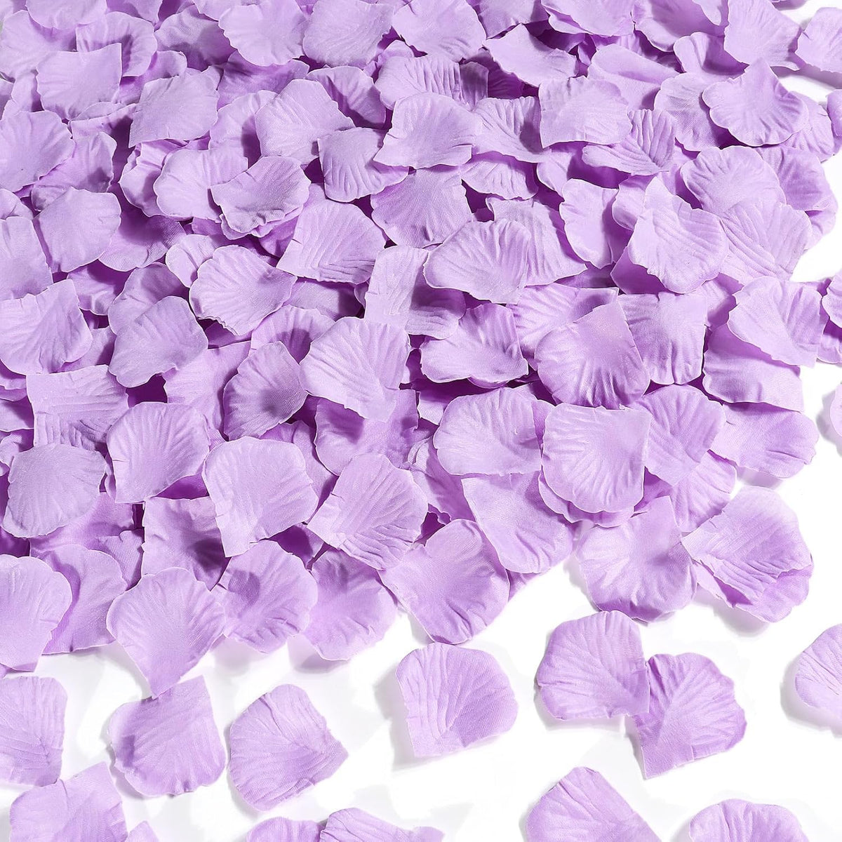 1000 Pcs Light Purple Rose Petals Artificial Silk Flower Petals Romantic Decorations for Wedding