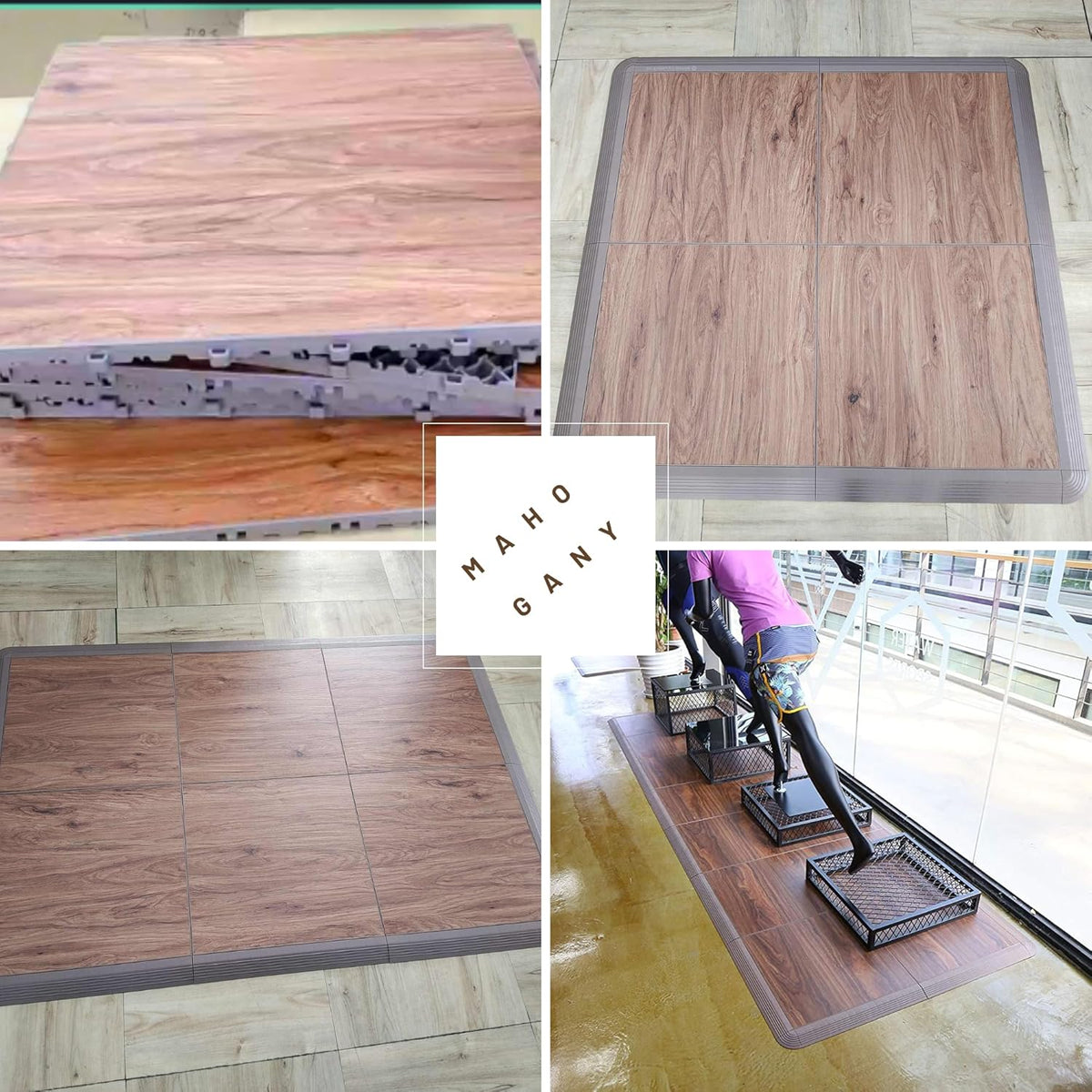Dance Floor Tiles, Interlocking Dance Floor Tiles for Ballet, Tap, Jazz, and Irish Dance | Portable