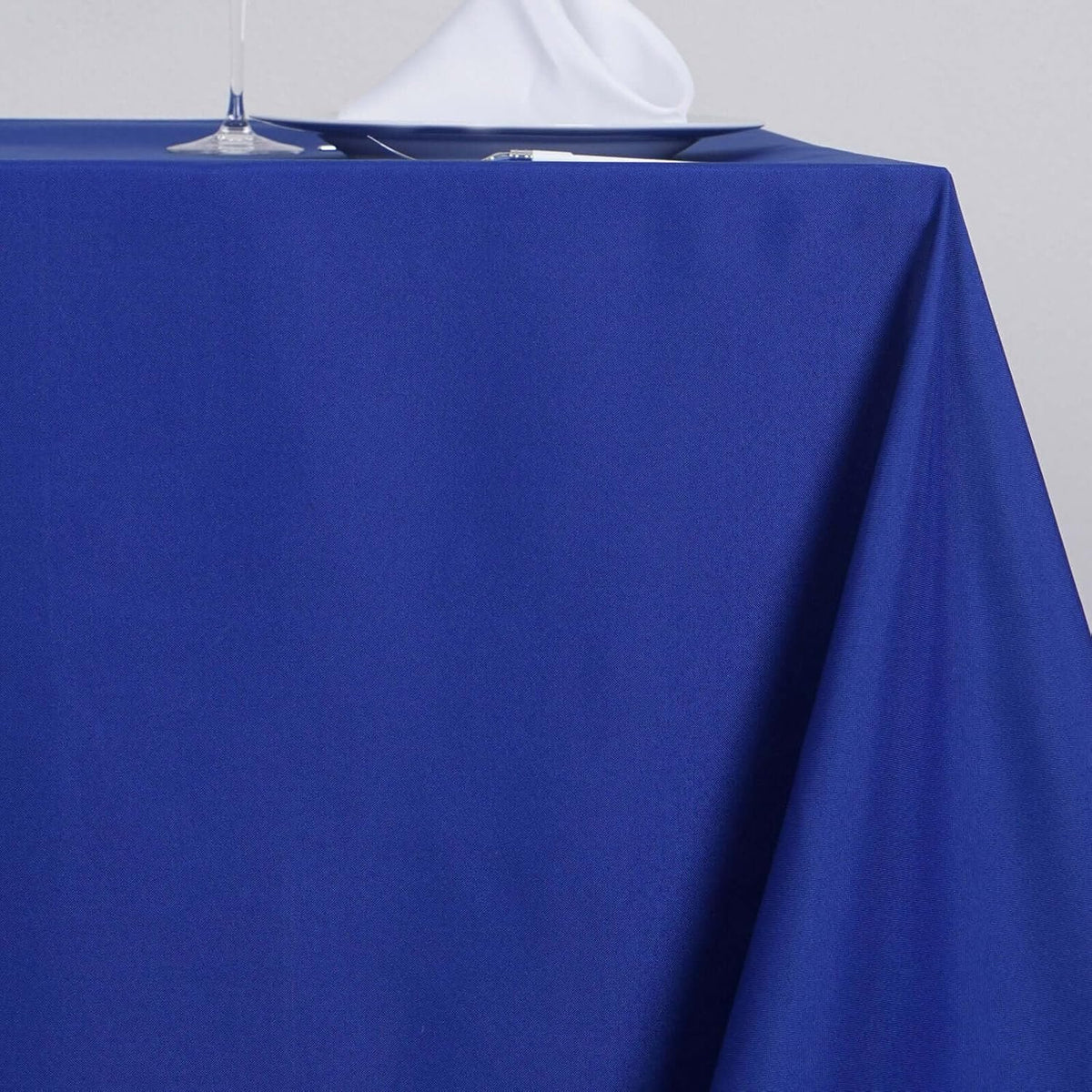 Efavormart 70" Square Linens Royal Blue Wholesale Linens Polyester Square Linen Tablecloth for