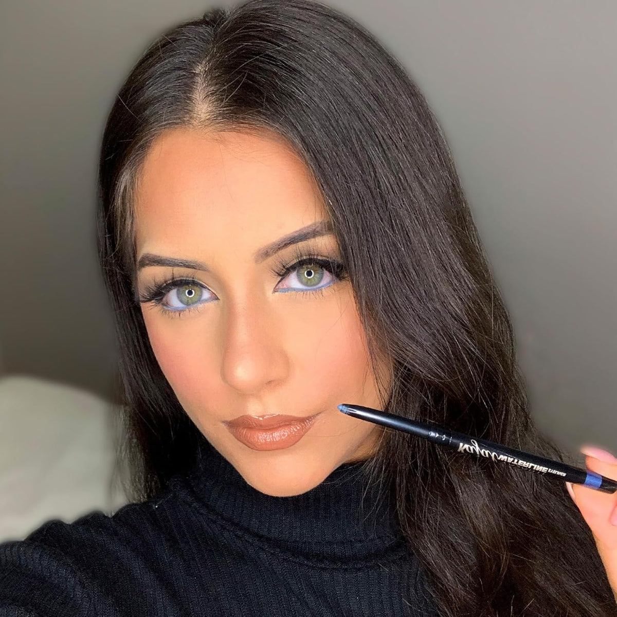 VASANTI Kajal Waterline Eyeliner Pencil - Long-lasting, Waterproof, Smudge-proof, Safe for