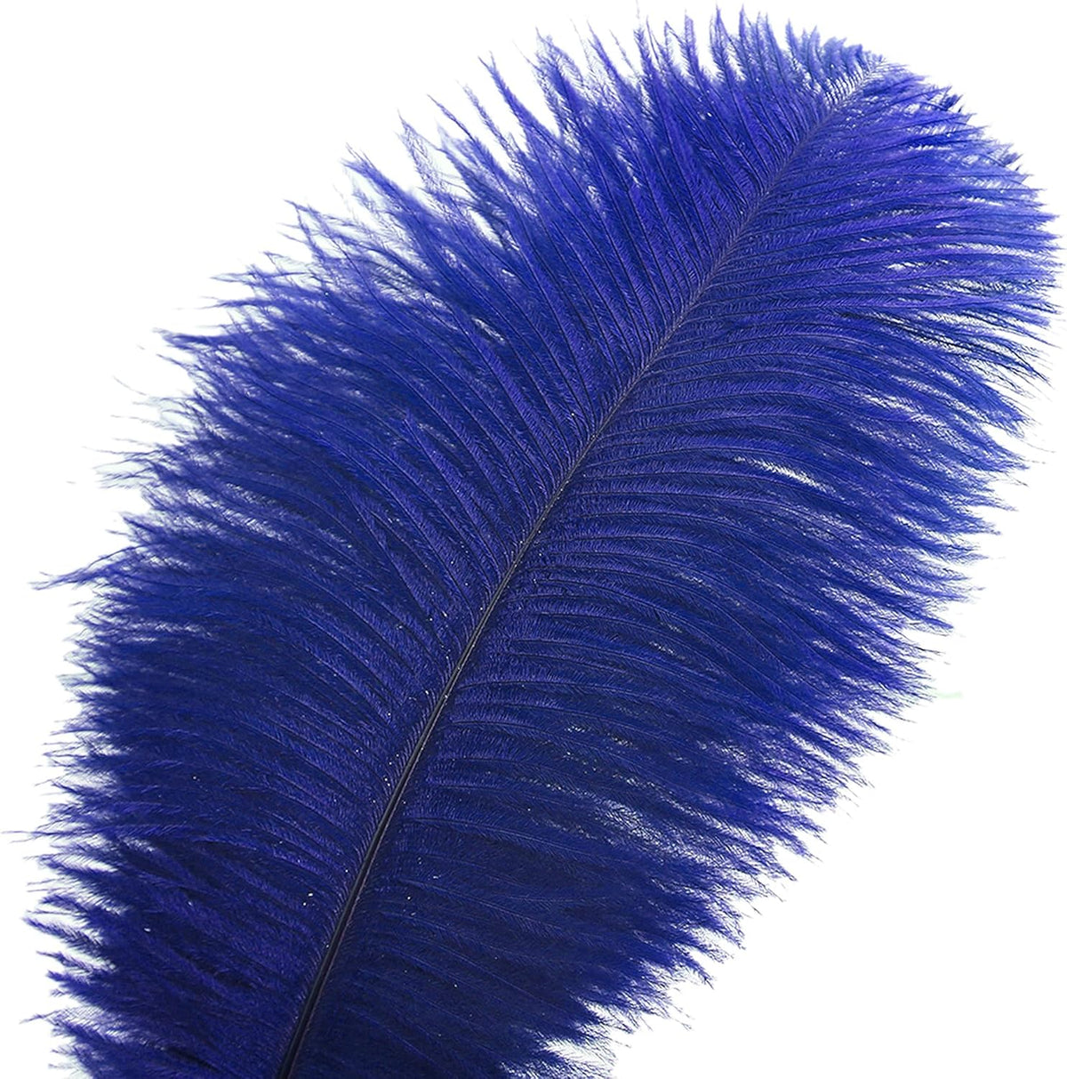 Ballinger Royal Blue Ostrich Feathers - 24Pcs 12-14inch Craft Feathers for Party Centerpieces