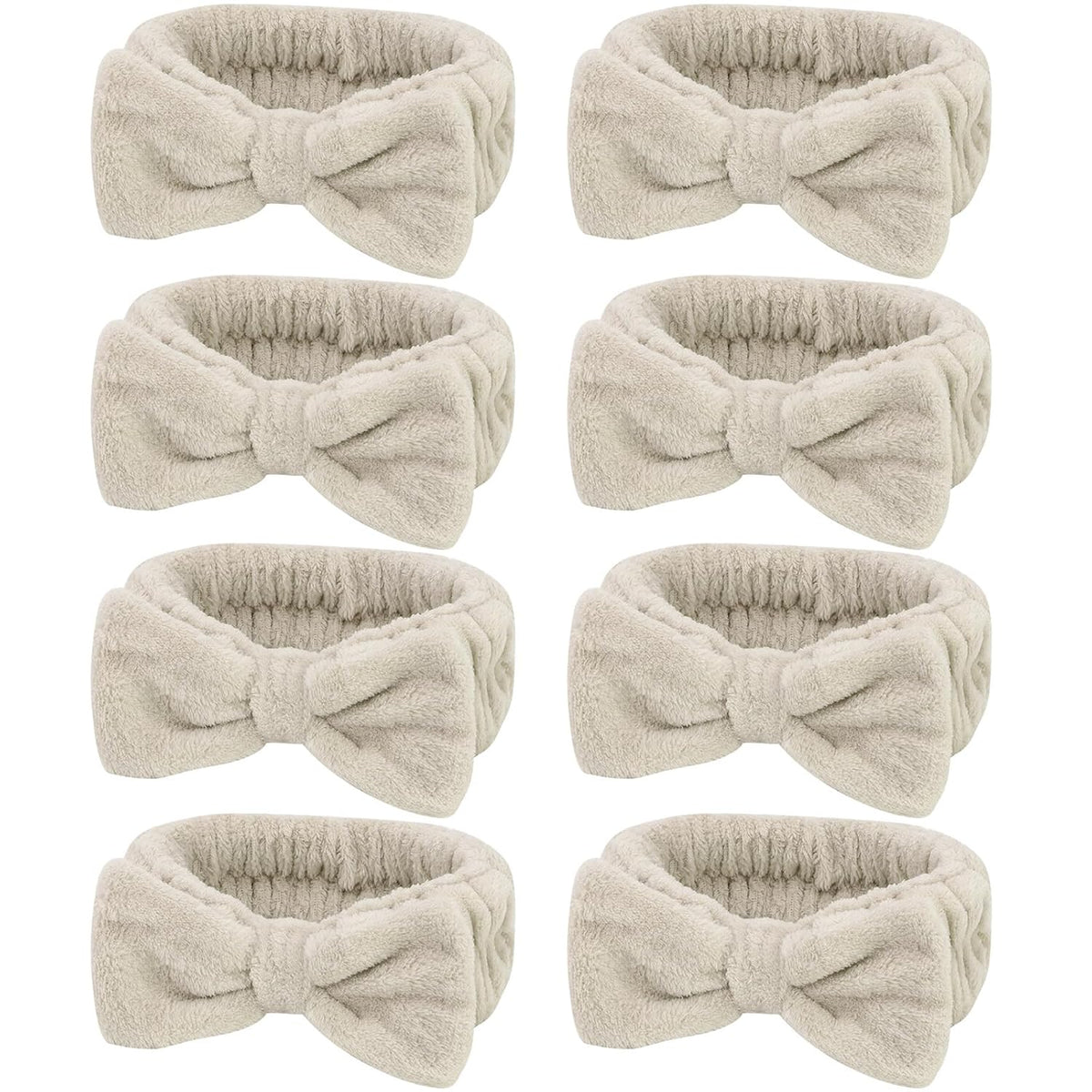 Semato Bachelorette Party Favor Set - Bride and Bridesmaid Spa Headbands, Skincare Head Bands for