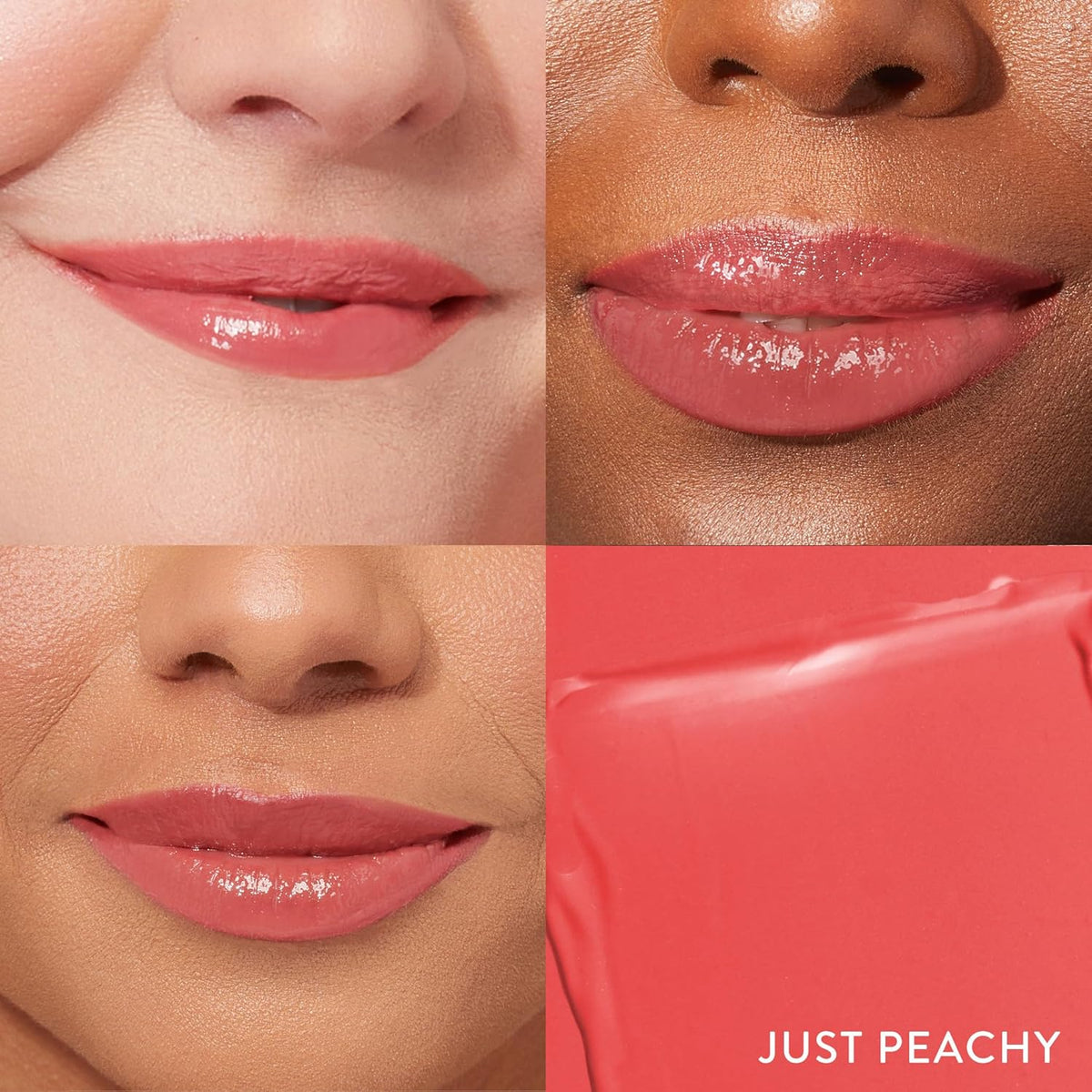 LAURA GELLER NEW YORK Jelly Balm Moisturizing Tinted Lip Balm - Just Peachy - Hydrating Vitamin E